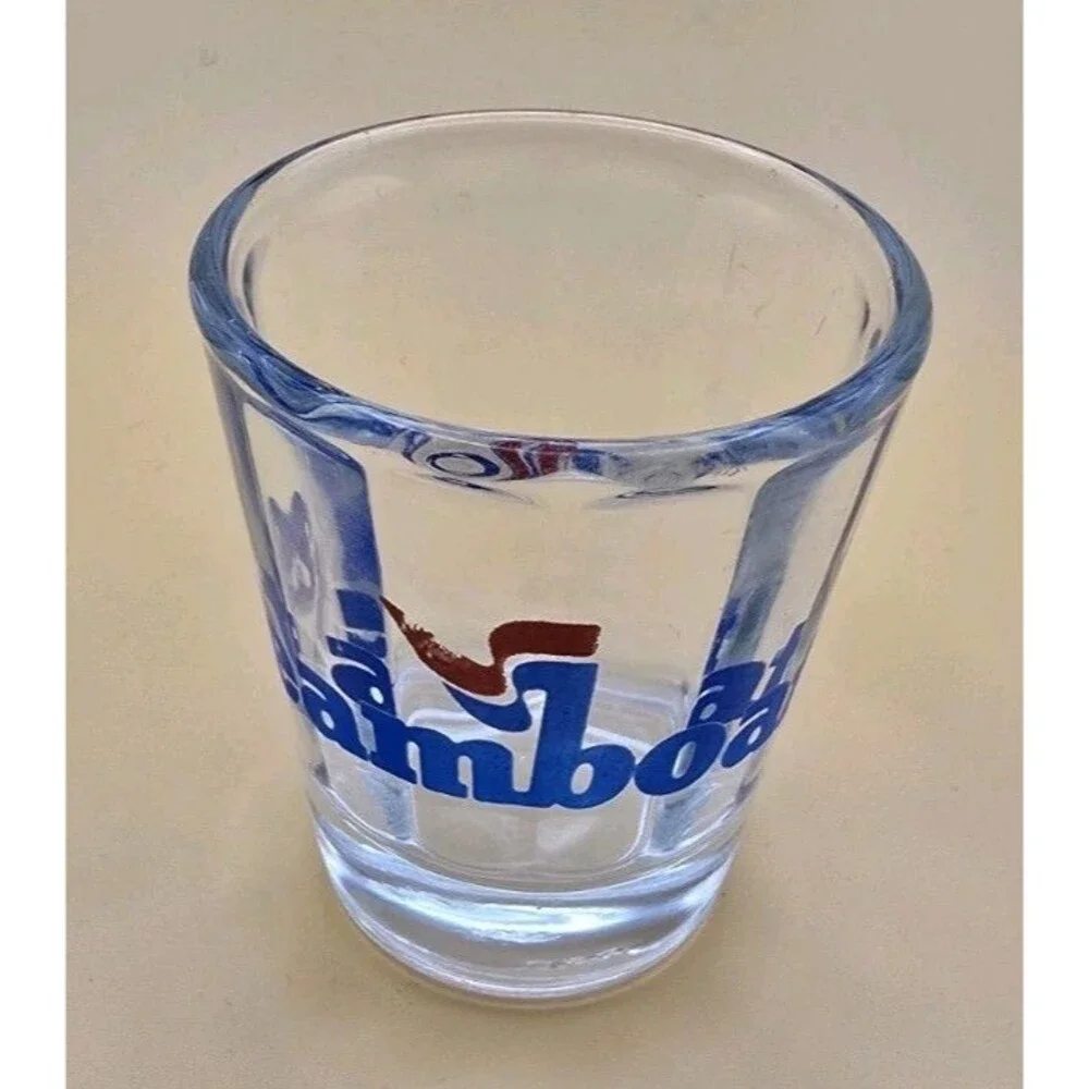 Vintage Steamboat Branded Collectible Shot Glass - Classic Resort Souvenir